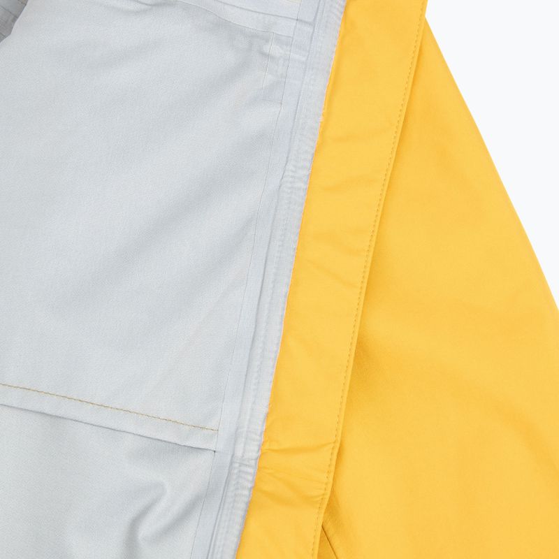 Men's Endura Singletrack II Waterproof mustard cycling jacket 5