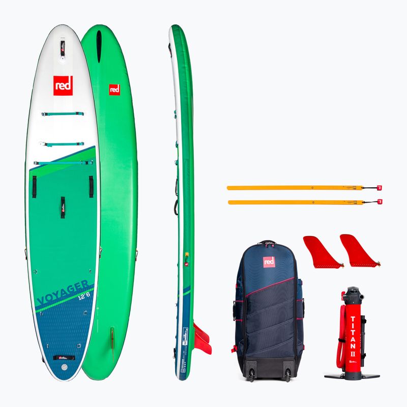SUP board Red Paddle Co Voyager 12'6" green 17623