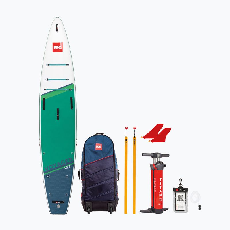 SUP board Red Paddle Co Voyager 2024 13'2" green