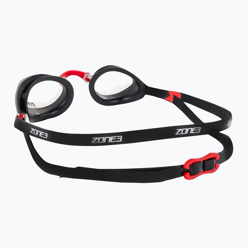 ZONE3 Volare Streamline Racing swimming goggles black/red 4