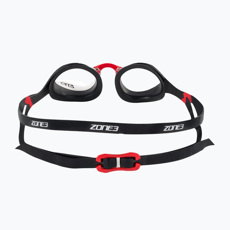 ZONE3 Volare Streamline Racing swimming goggles black/red 5