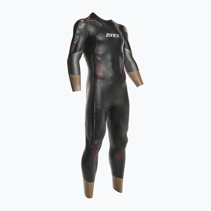 ZONE3 Men's Thermal Aspire Swim Foam Black WS20MTHRM