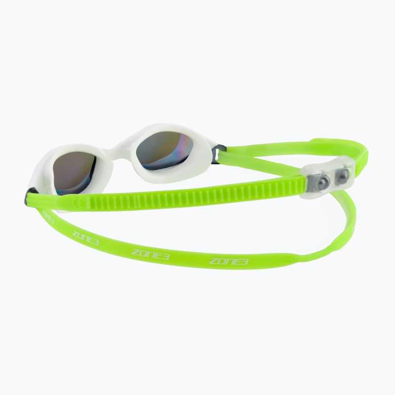 ZONE3 Aspect rainbow mirror/lime/white swimming goggles SA20GOGAS117 4