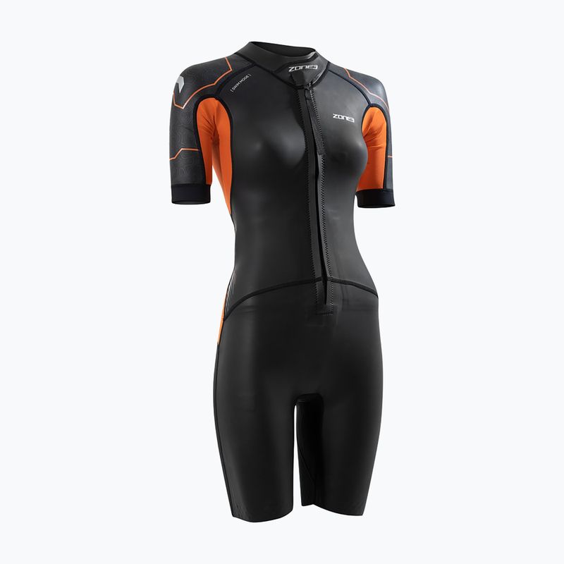 Women's ZONE3 Versa Swimrun triathlon wetsuit black WS21WSRV101