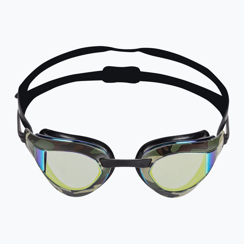 ZONE3 Viper-Speed black/green/camo swimming goggles 2