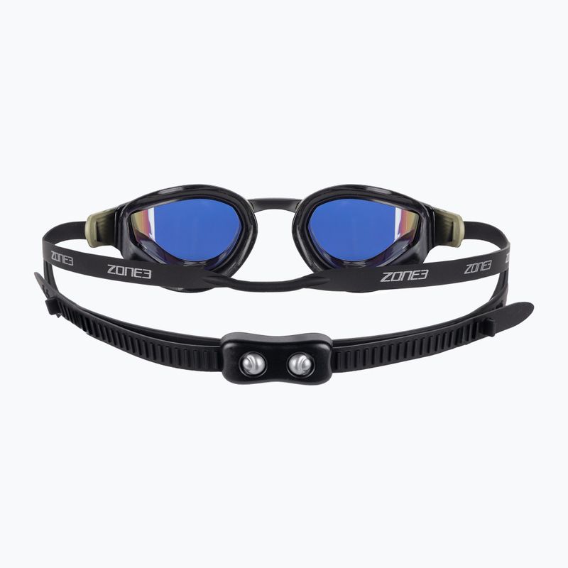 ZONE3 Viper-Speed black/green/camo swimming goggles 4