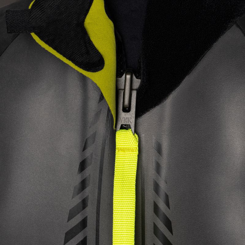 Men's ZONE3 Sleeveless Vision triathlon foam black/lime/gun metal 5