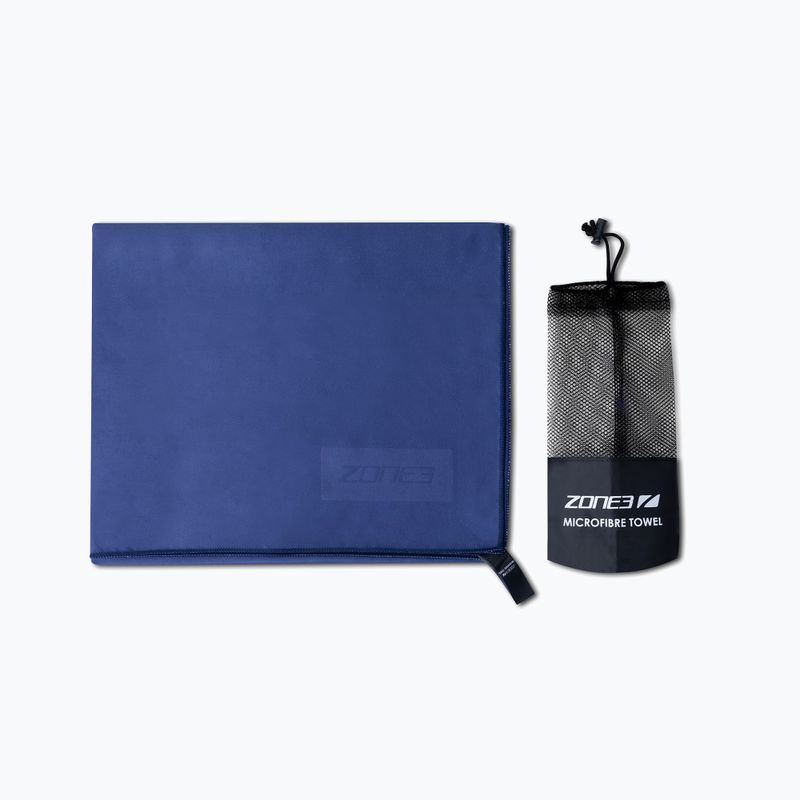 ZONE3 Micro Fibre Large quick-dry towel navy blue OW22LMFT 2