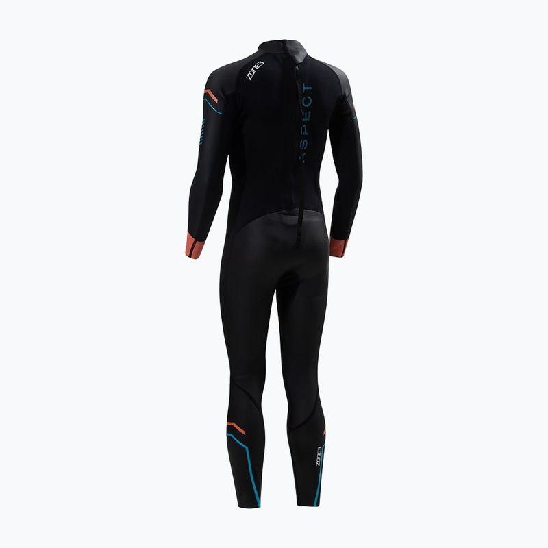ZONE3 Aspect 3 mm black children's wetsuit 2