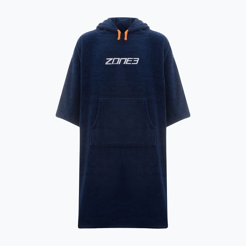 ZONE3 Toweling Changing Robe navy blue poncho OW22UTCR103