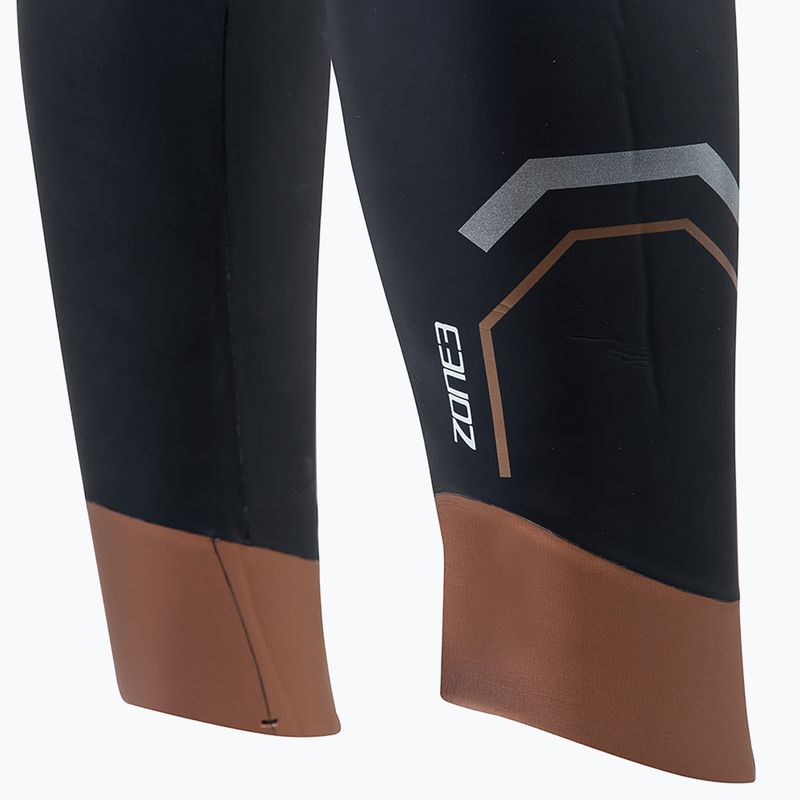 Men's ZONE3 Thermal Agile 3 mm black/gold triathlon wetsuit 5