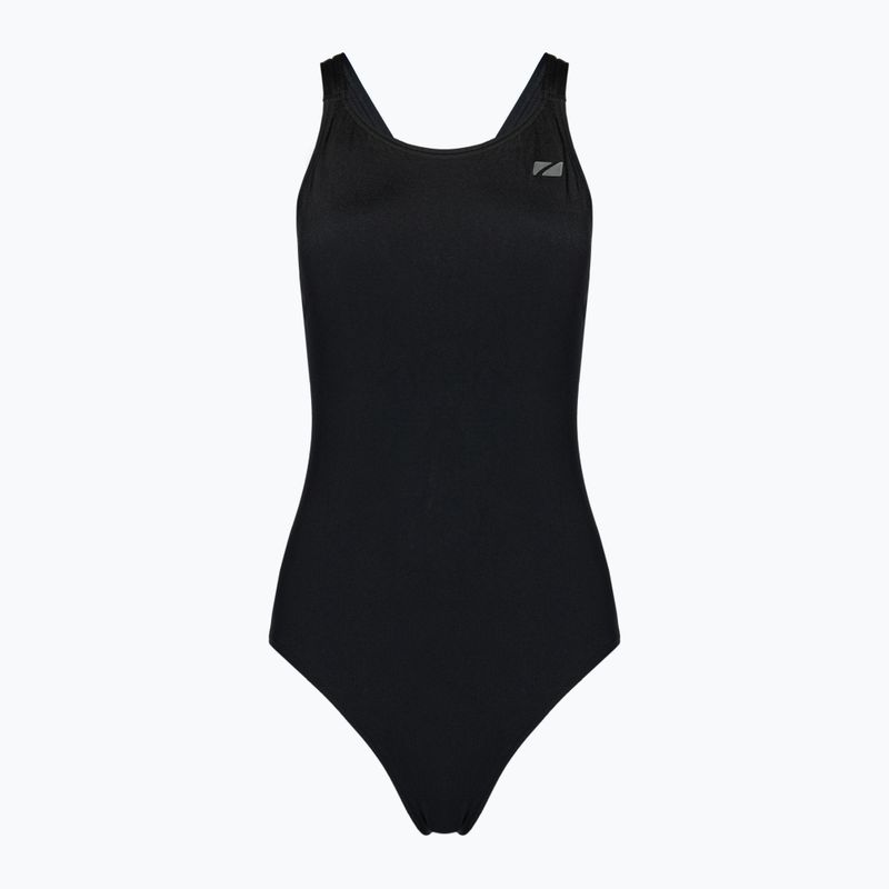 Women's one-piece swimsuit ZONE3 OWS Renew Classic black