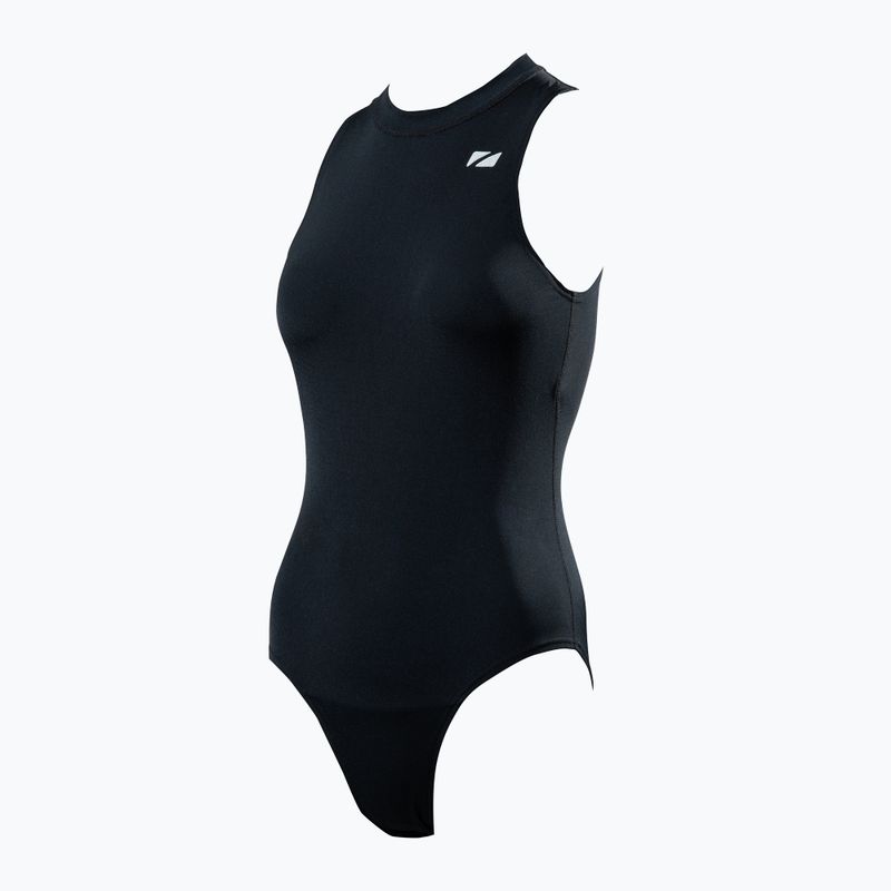 Women's one-piece swimsuit ZONE3 OWS Renew High Neck black 6