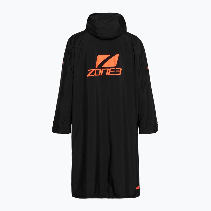 ZONE3 Thermo Tech Changing Fleece Parka black/orange 2