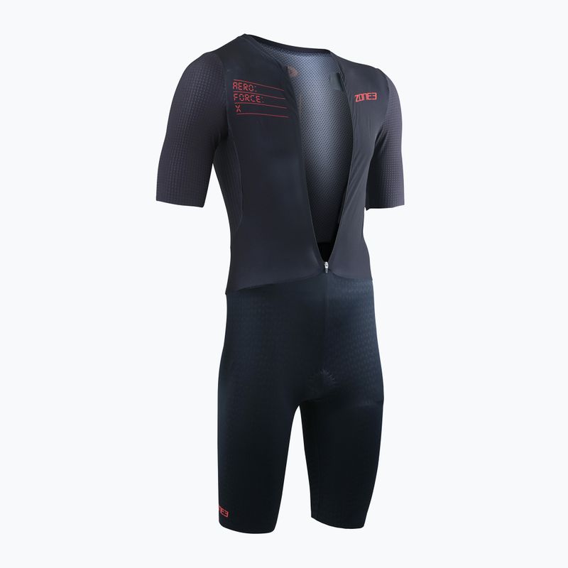 Men's triathlon suit ZONE3 Aeroforce X II Trisuit black 3