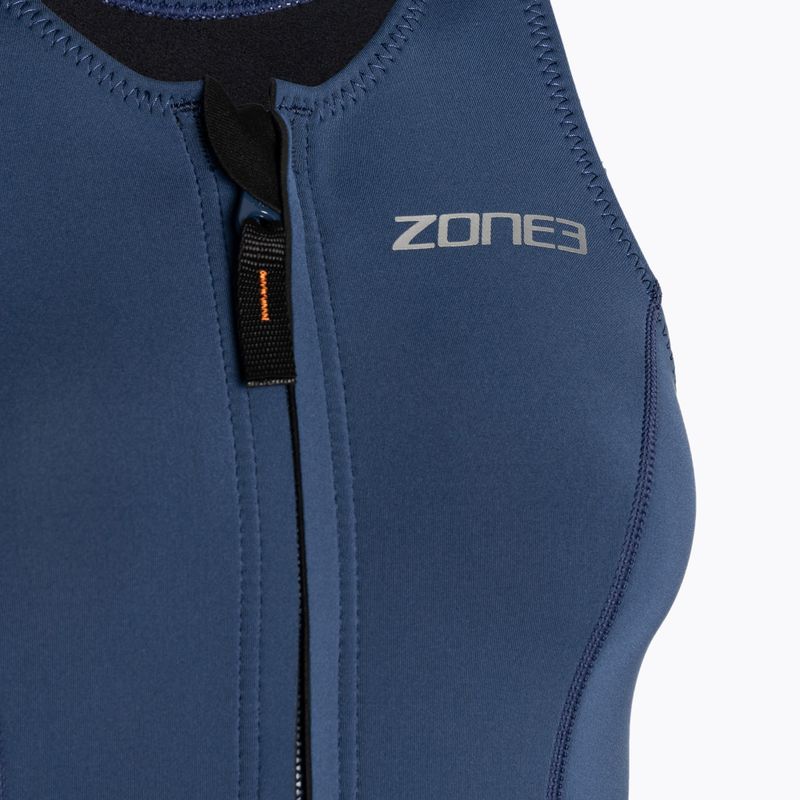Women's ZONE3 Yulex Sleeveless navy wetsuit 3