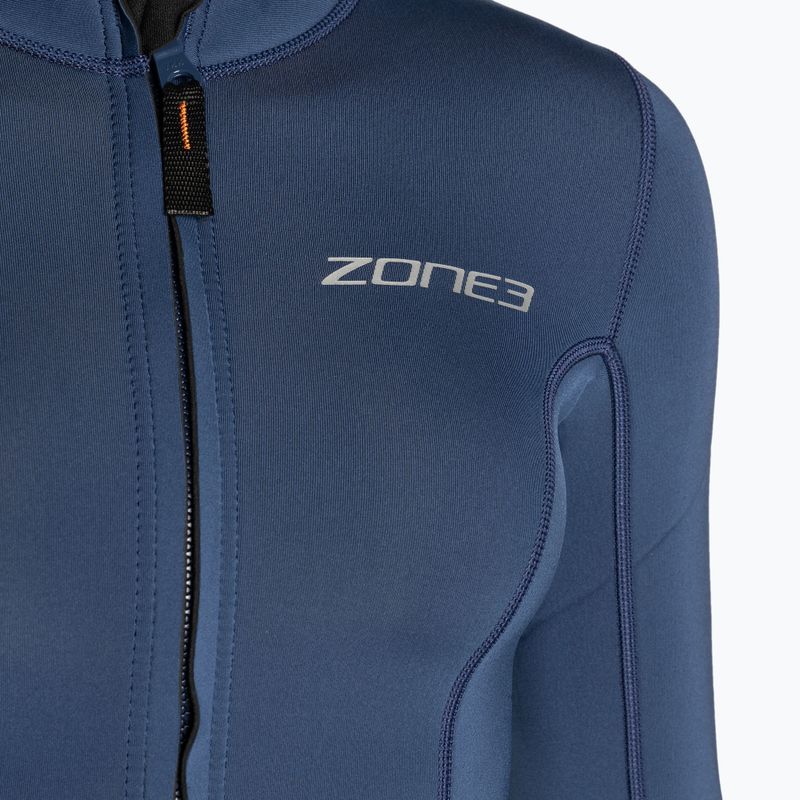 Women's ZONE3 Neoprene T-Shirt Yulex Long Sleeve Top navy 3