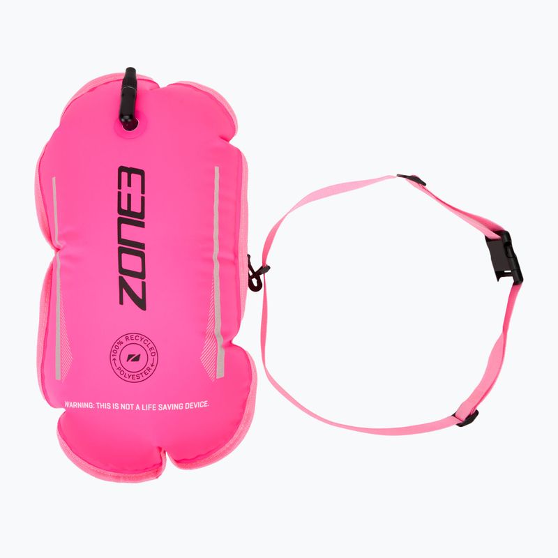 ZONE3 Safety Buoy/Tow Float Recycled high vis pink 6