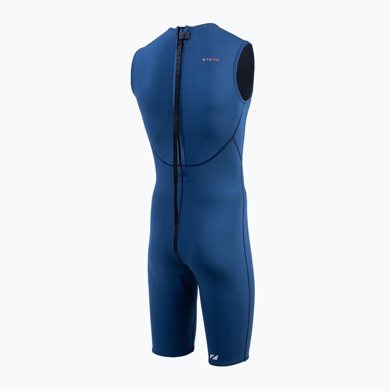 Men's swimming foam ZONE3 Yulex Kneeskin 1.5 mm navy/silver 2