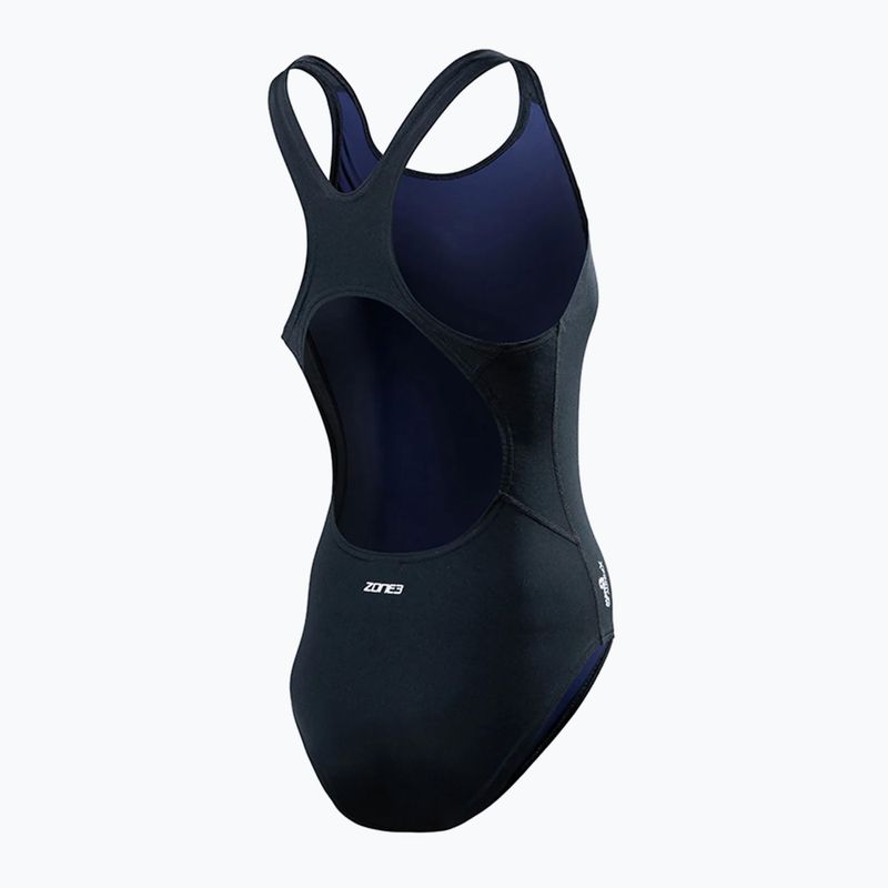 Women's one-piece swimsuit ZONE3 OWS Renew Classic black 5