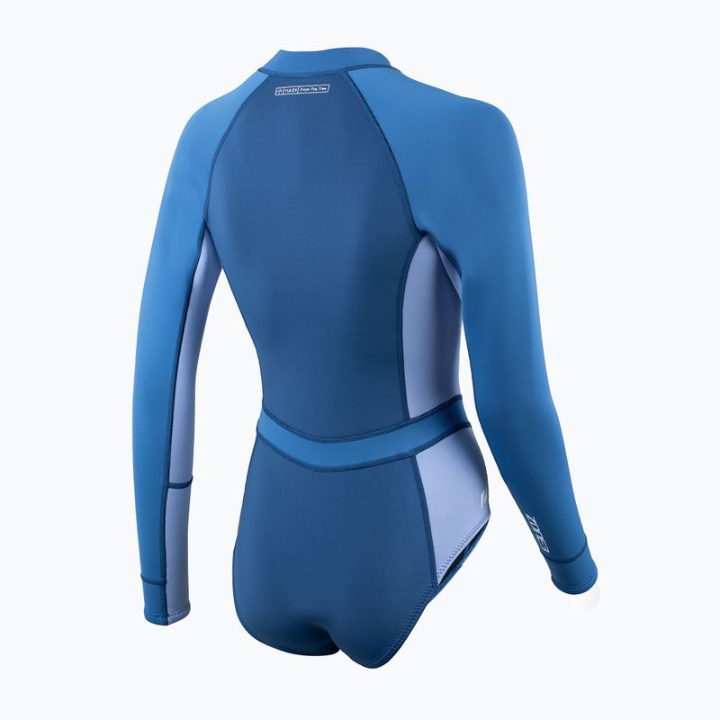 Women's wetsuit ZONE3 Yulex multi blue/white 2