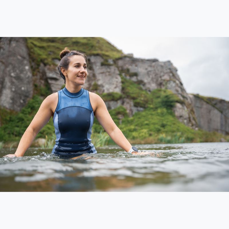 Women's one-piece swimsuit ZONE3 Yulex Kneeskin multi blue/white 5