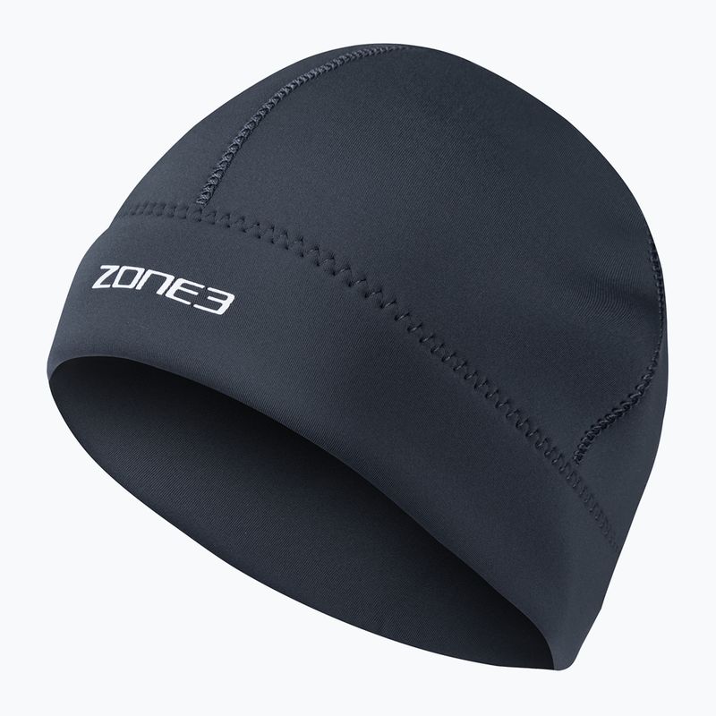 Neoprene cap ZONE3 Active Flex Swim grey/orange