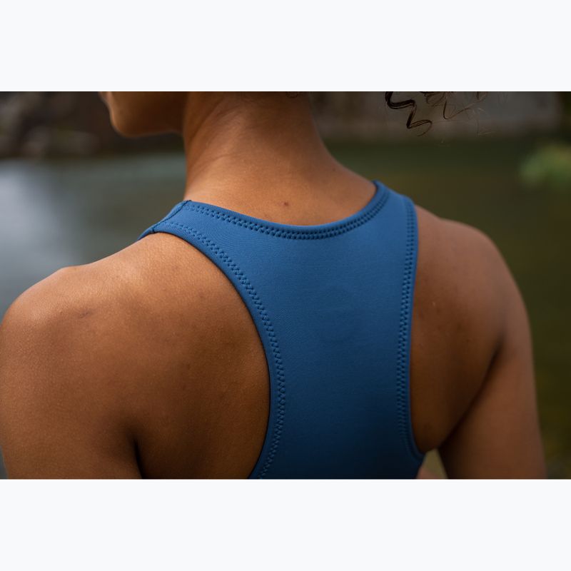 Women's wetsuit ZONE3 Yulex Sleeveless multi blue/white 10