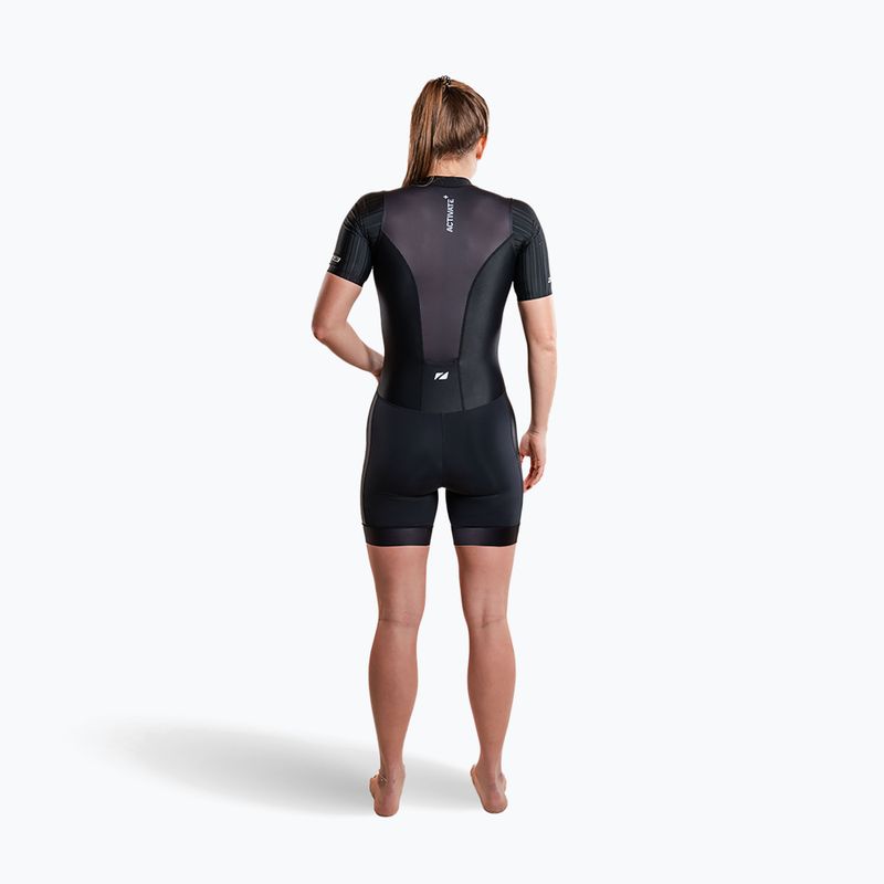 Women's triathlon suit ZONE3 Activate+ Trisuit black 5