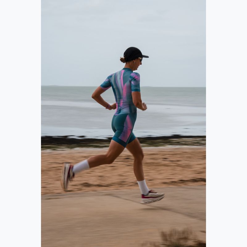 Women's triathlon suit ZONE3 Activate+ Trisuit print 10