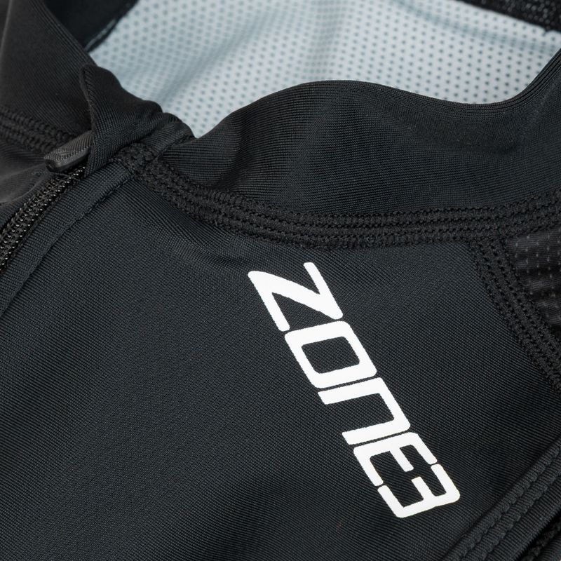 Women's triathlon suit ZONE3 Activate+ Sleeveless Trisuit black 3