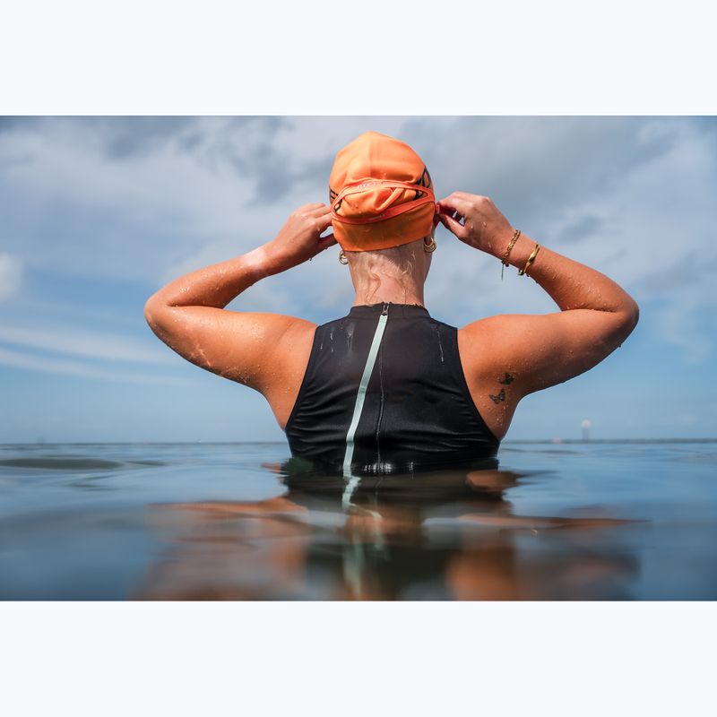 Women's one-piece swimsuit ZONE3 High Neck Costume black 11