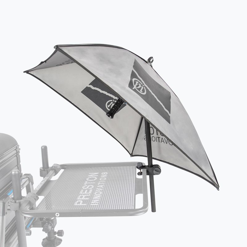 Preston Innovations Offbox Grey Bait Brolly fishing umbrella
