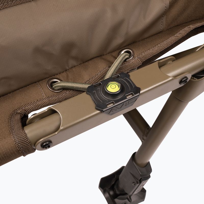 Avid Carp Benchmark Leveltech X brown bed A0440017 3