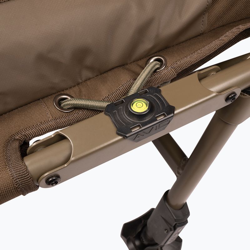 Avid Carp Benchmark Leveltech brown bed A0440018 3