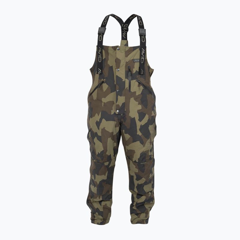 Avid Carp Ripstop Salopettes camo fishing trousers A0620187