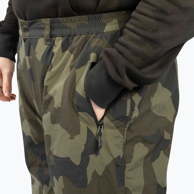 Men's fishing trousers Avid Ripstop Camo green A0620196 4