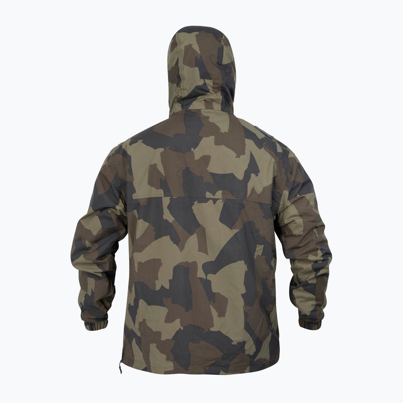 Men's Avid Ripstop Camo Pullover Green Fishing Jacket A0620202 2