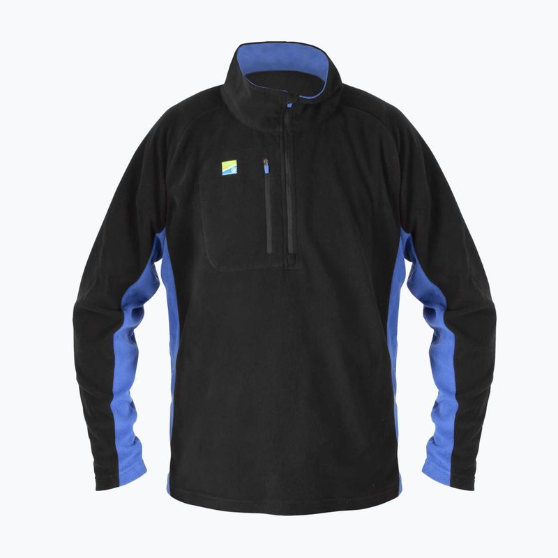 Preston Innovations Micro Fleece sweatshirt black / blue