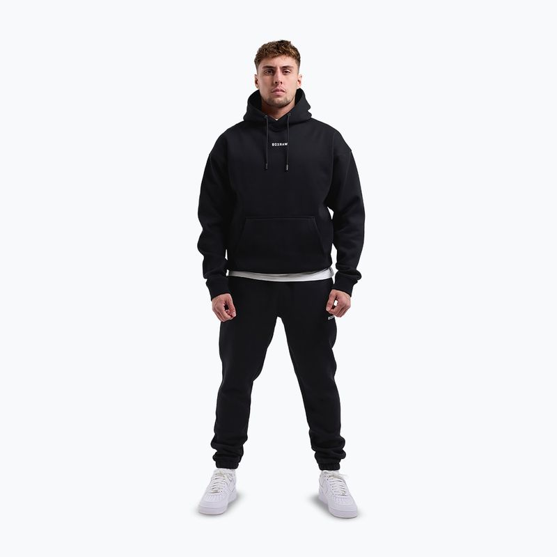Men's sweatshirt Boxraw Johnson Hoodie black 2