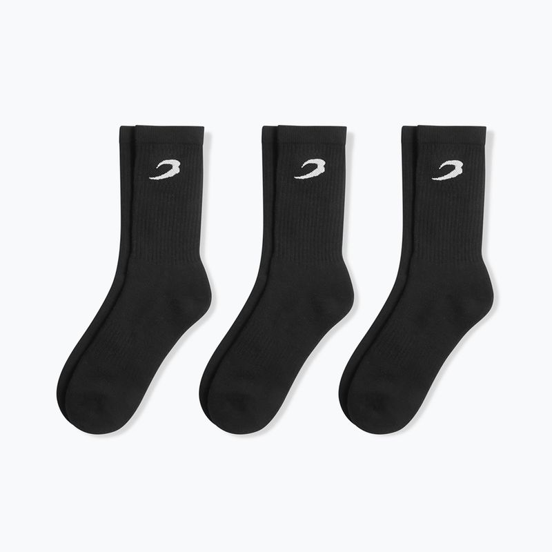 Men's socks BOXRAW Crew 3 pairs black 2