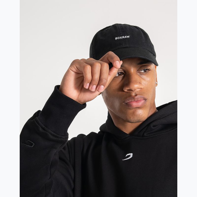 Baseball cap Boxraw Dad black 4