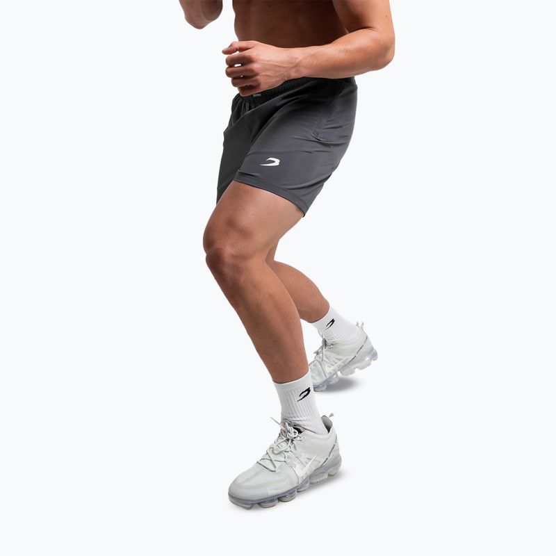 Men's training shorts Boxraw Valdes 7" charcoal 6