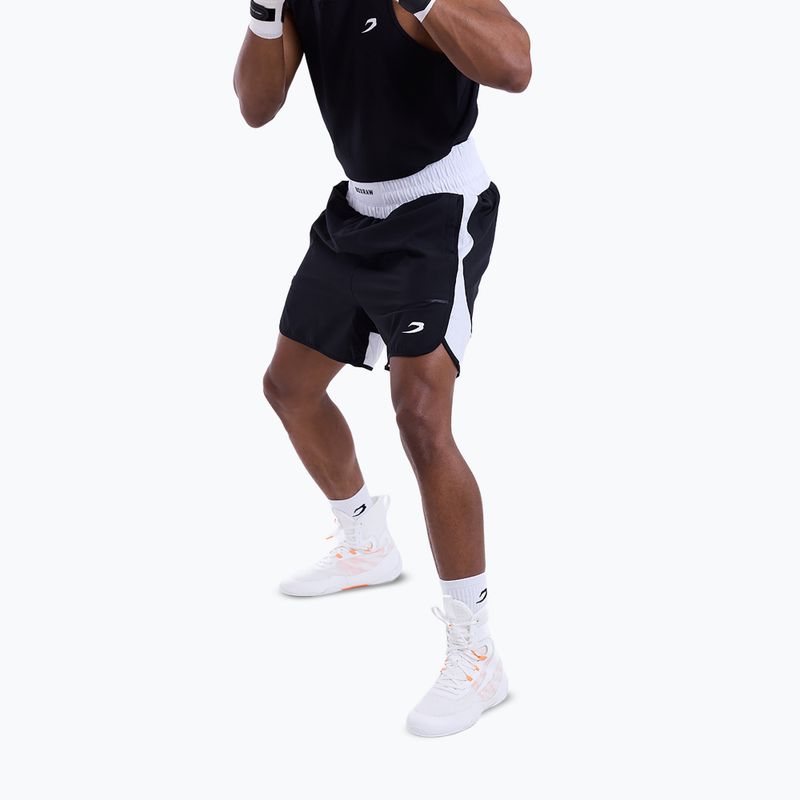 Men's training shorts Boxraw Stevenson V2 black/white 4