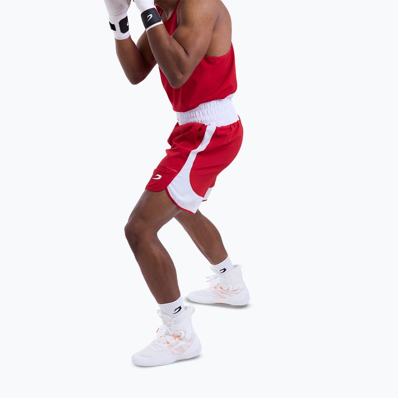 Men's training shorts Boxraw Stevenson V2 red/white 7