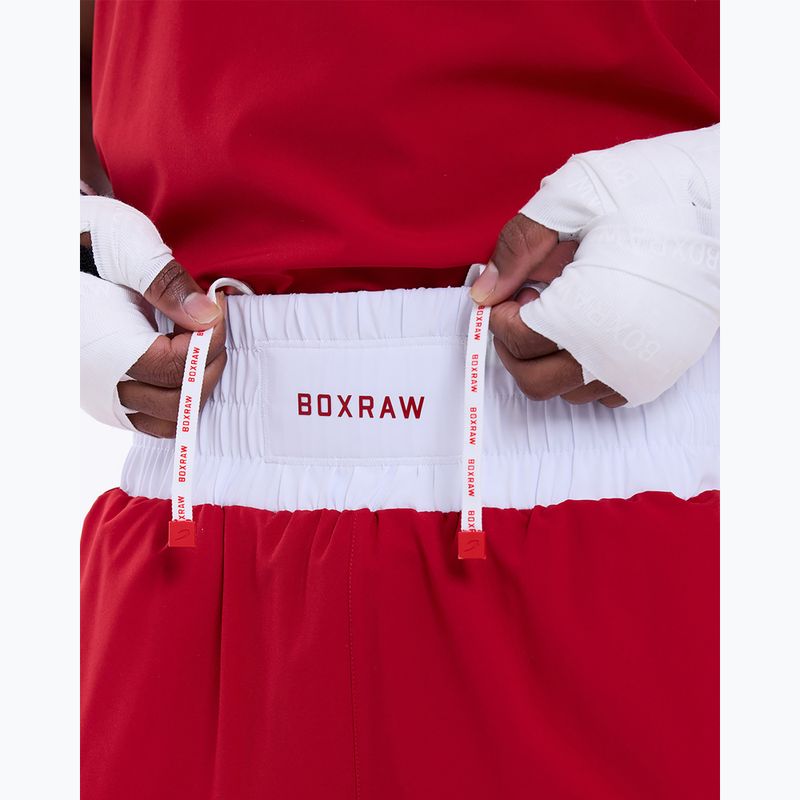 Men's training shorts Boxraw Stevenson V2 red/white 8