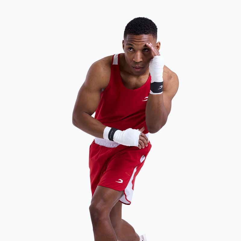 Men's T-shirt Boxraw Stevenson V2 Tank red/white 6