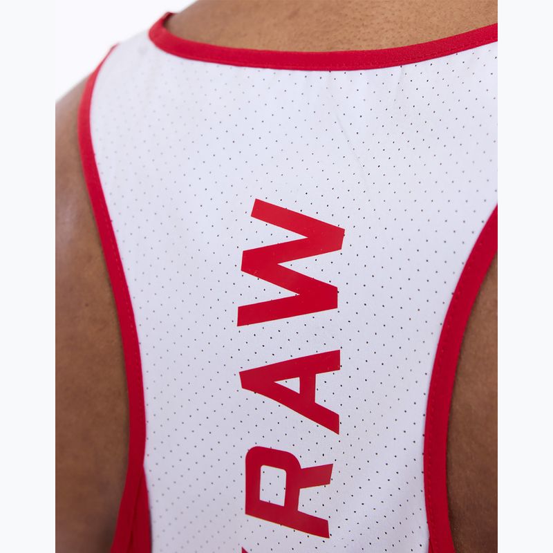 Men's T-shirt Boxraw Stevenson V2 Tank red/white 10