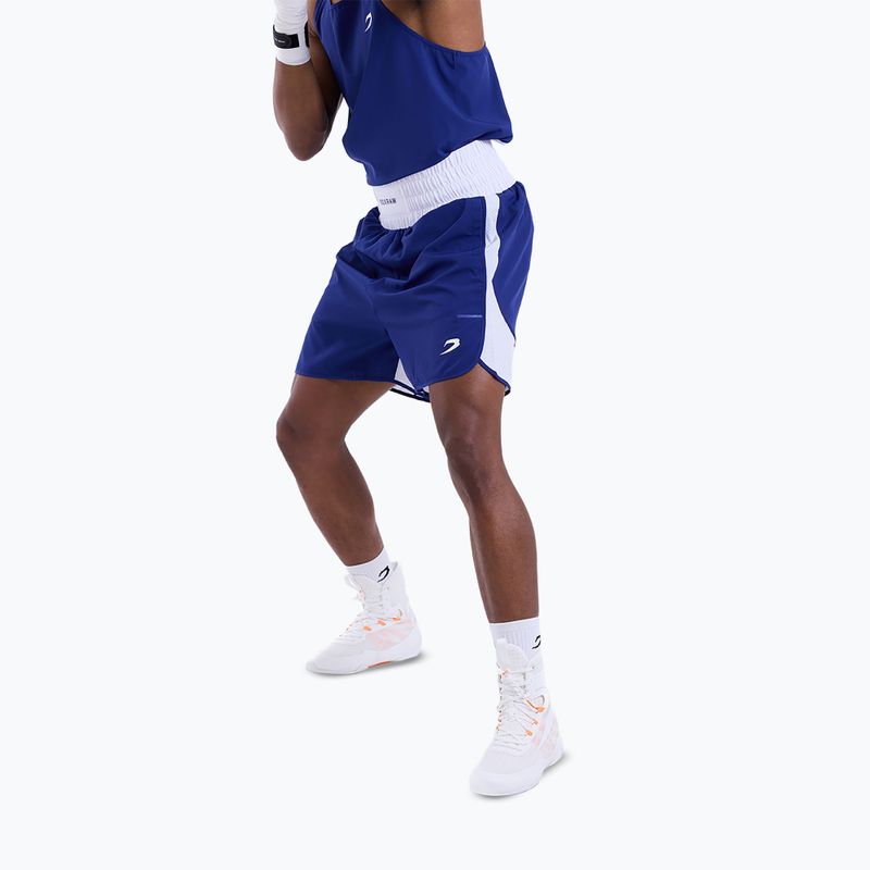 Men's training shorts Boxraw Stevenson V2 blue/white 4