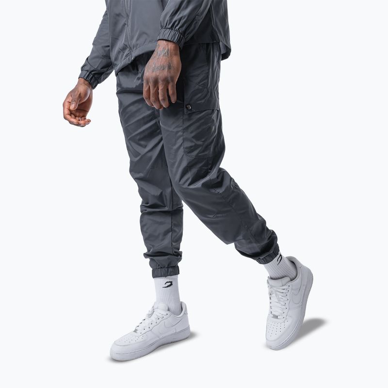 Men's trousers Boxraw Dundee Cargo charcoal 4